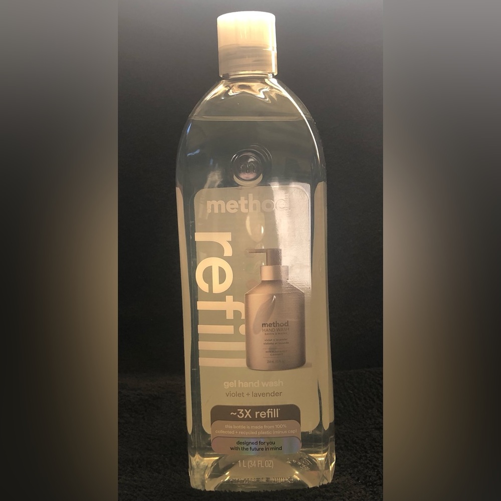 Method Gel Hand Wash Violet + Lavender Plant Based Cleansers Refill 34oz SEALED